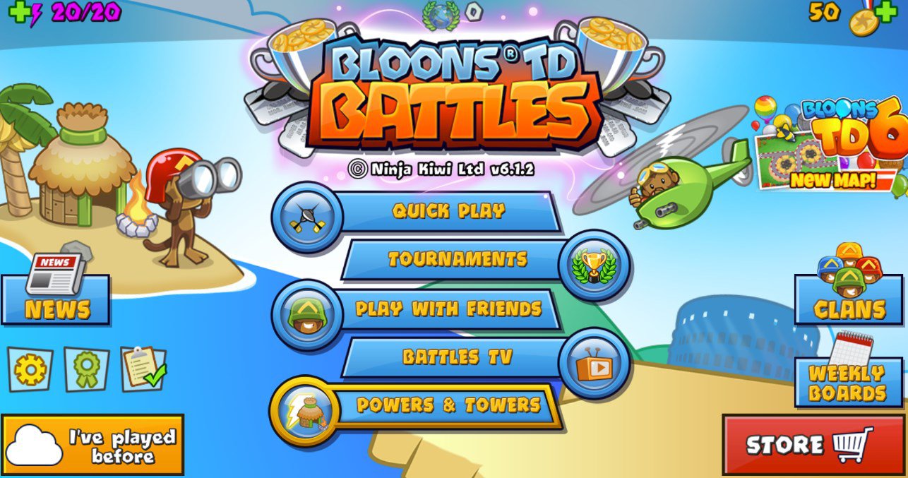 bloon tower defense free